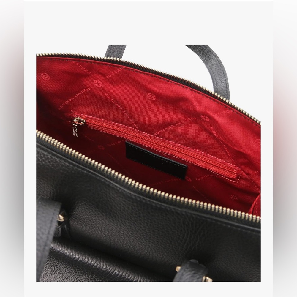 Tuscany leather Black Leather Backpack - Picture 3 of 7